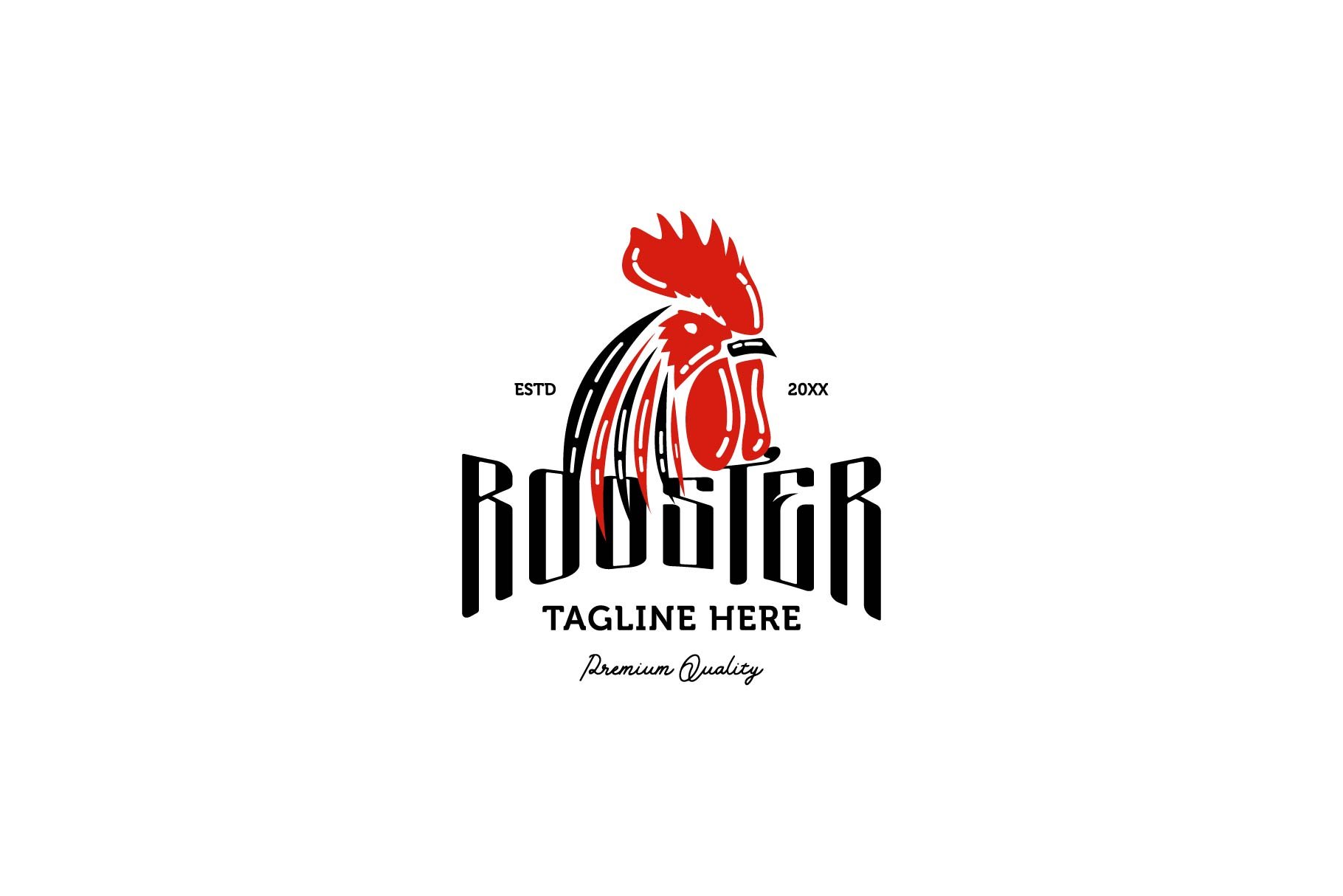 rooster logo cover image.