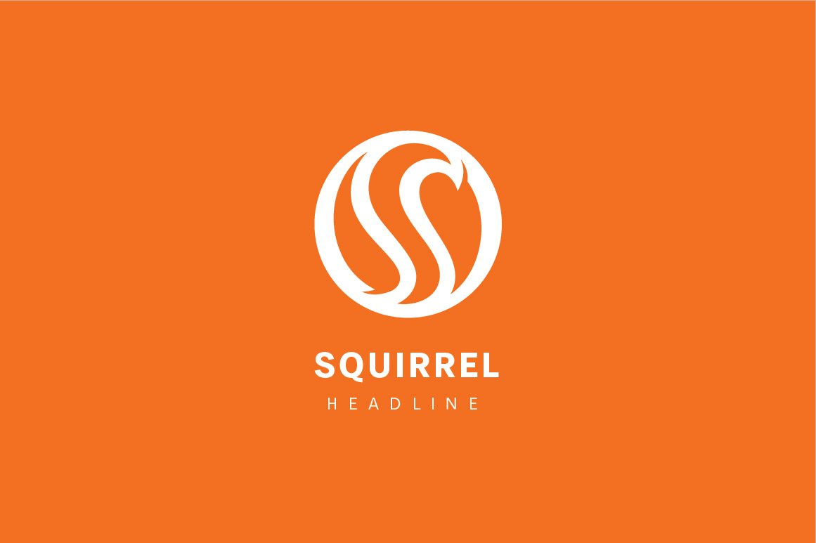 Squirrel logo. cover image.