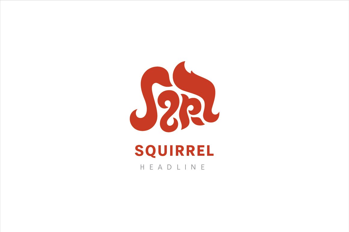 Squirrel logo. cover image.