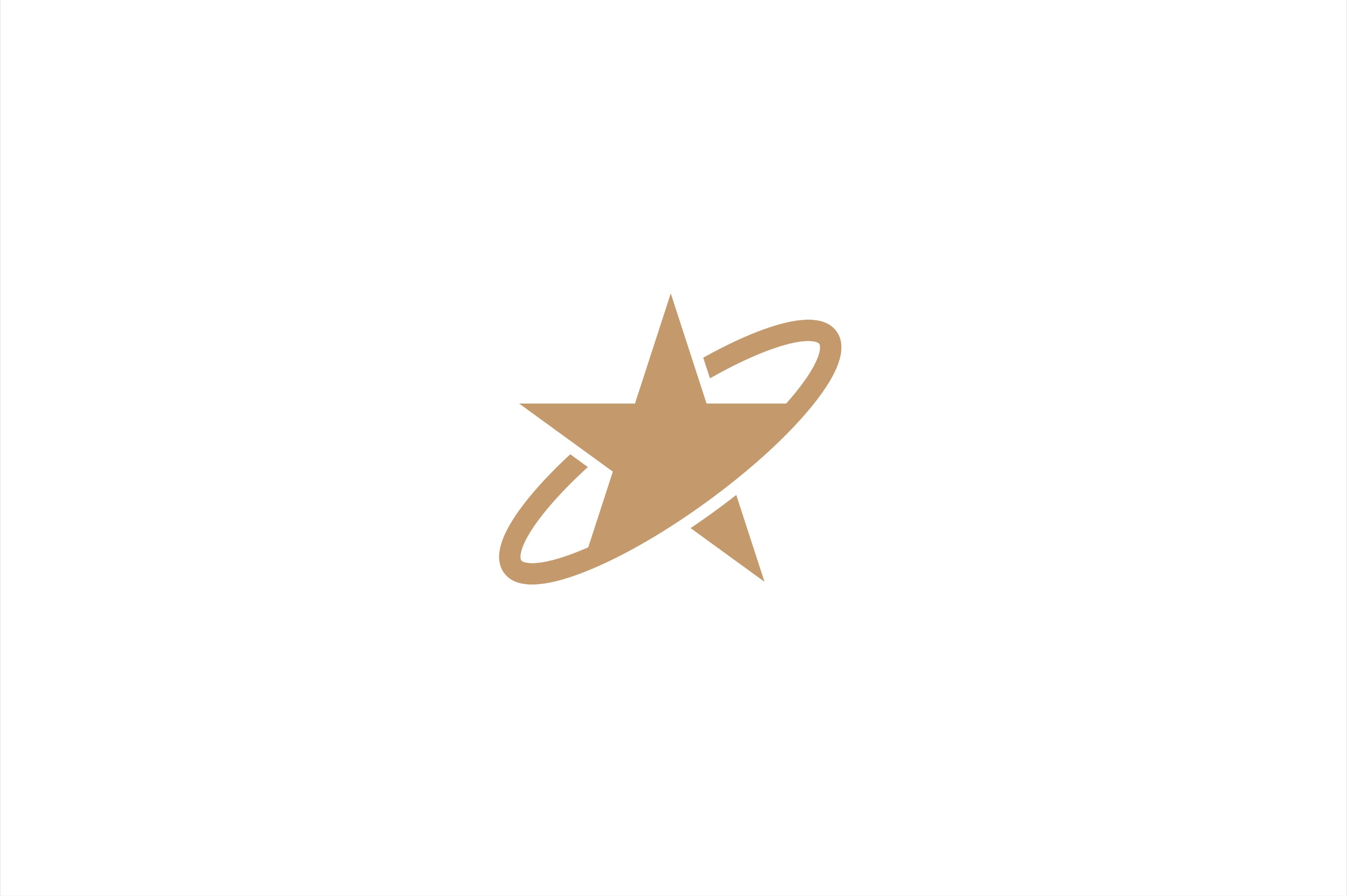 Star planet logo template. preview image.