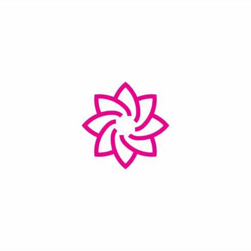 Lily star logo template. cover image.