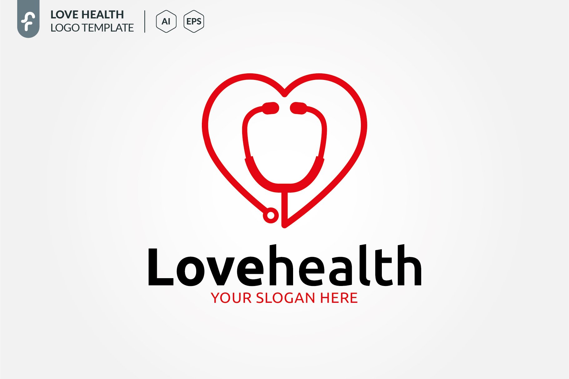 Love Health Logo preview image.