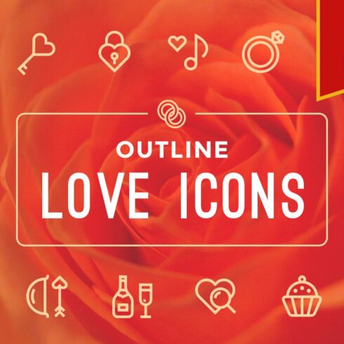Weddings / Valentine's / Love Icons cover image.