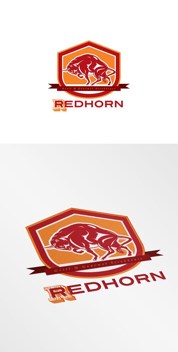 Redhorn Grill Steakhouse Logo cover image.