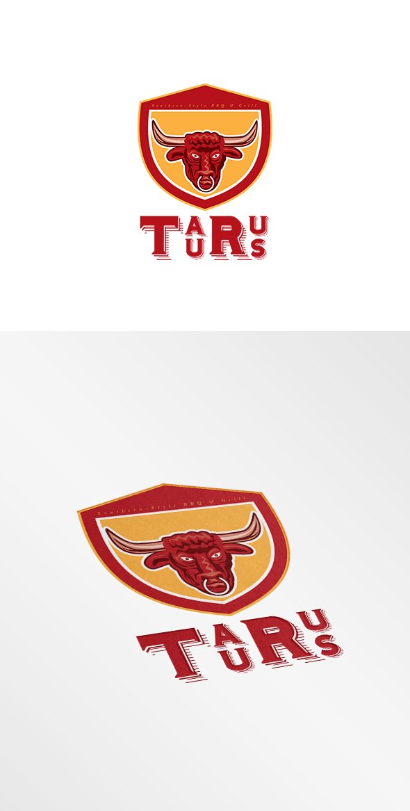 Taurus Southern Style Grill Logo – MasterBundles