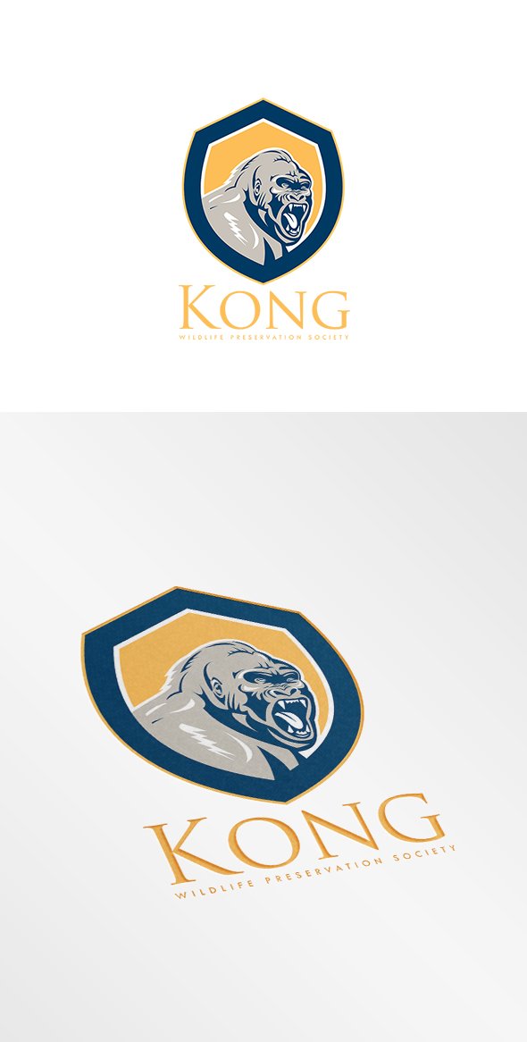 Kong Wildlife Society Logo cover image.