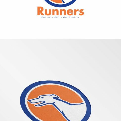 Runners Greyhound Dog Breeders Logo cover image.