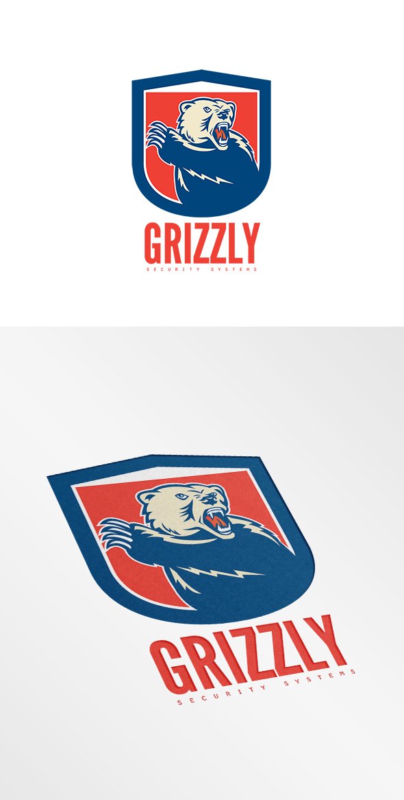 Grizzly Security System Logo cover image.