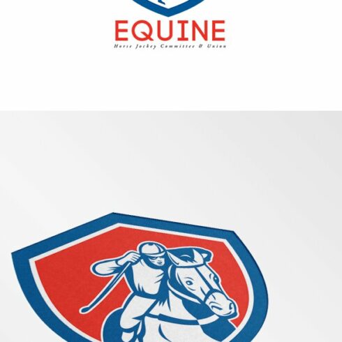 Equine Horse Jockey Union Logo cover image.