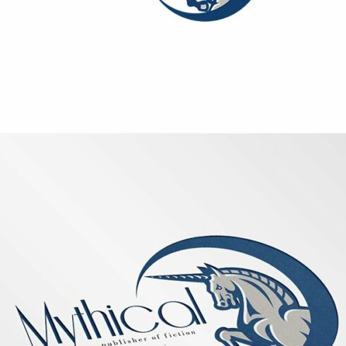 Unicorn Mythical Publishers Logo cover image.