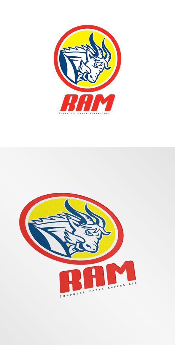 Ram Computer Parts Logo cover image.