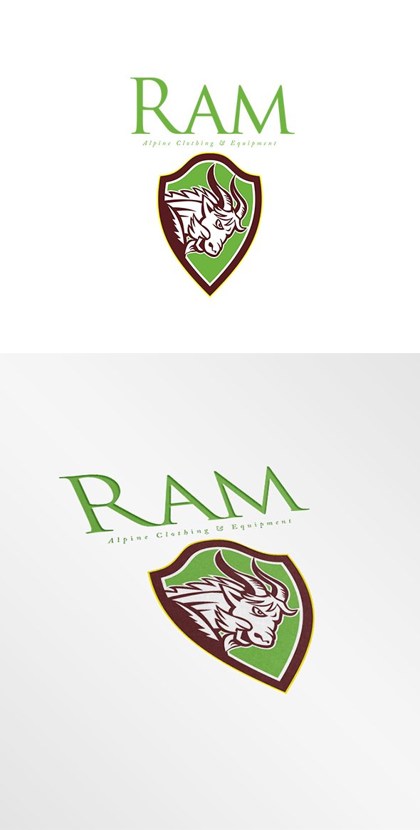 Ram Alpine Clothing Logo cover image.