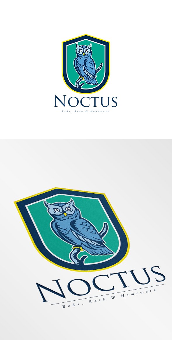 Noctus Bed Bath and Homewares Logo cover image.