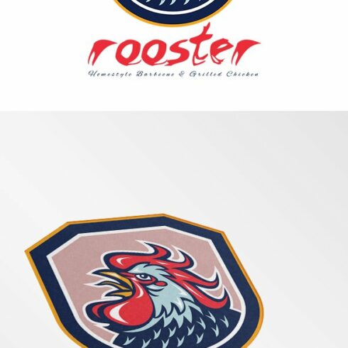 Rooster Chicken Grill Logo cover image.