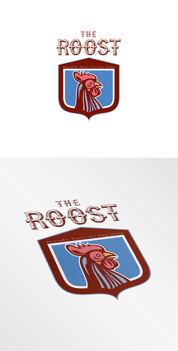 The Roost Sustainable Organic Logo cover image.