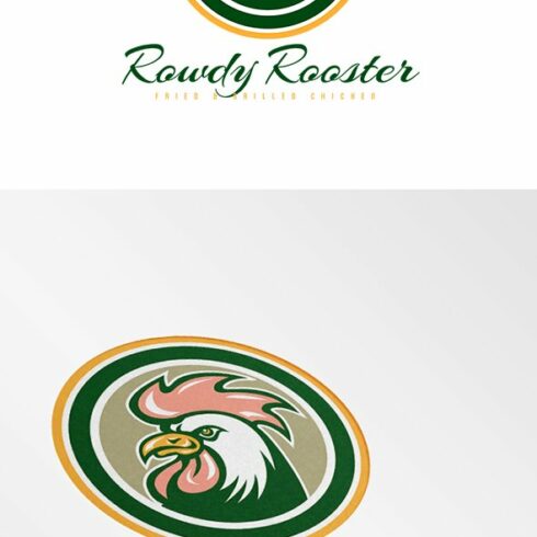 Rowdy Rooster Fried Chicken Logo cover image.
