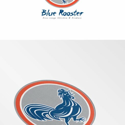 Blue Rooster Free Range Chicken Logo cover image.