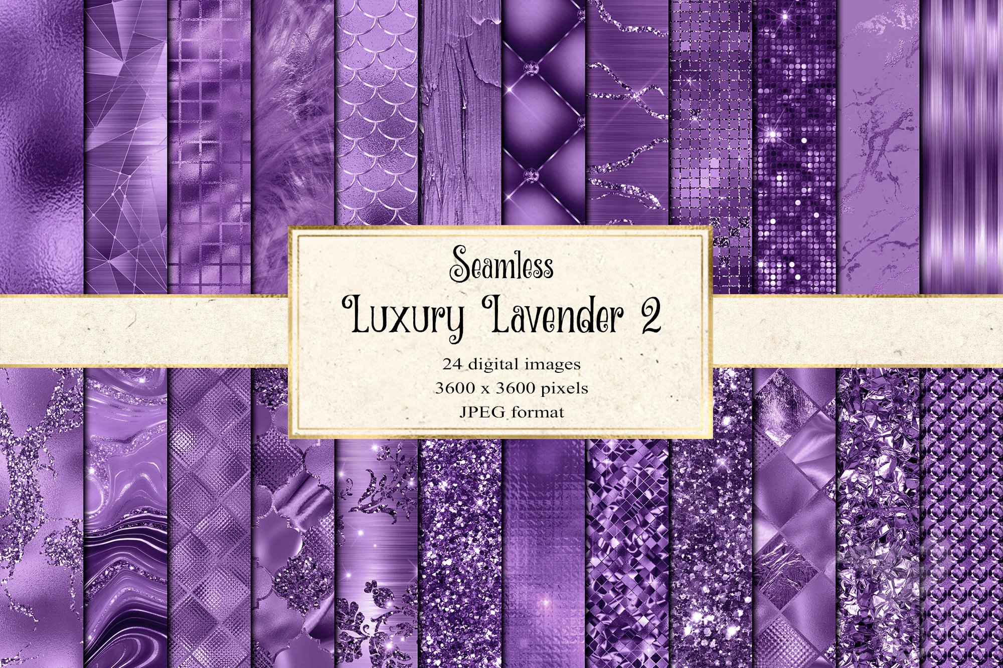 Luxury Lavender Textures cover image.