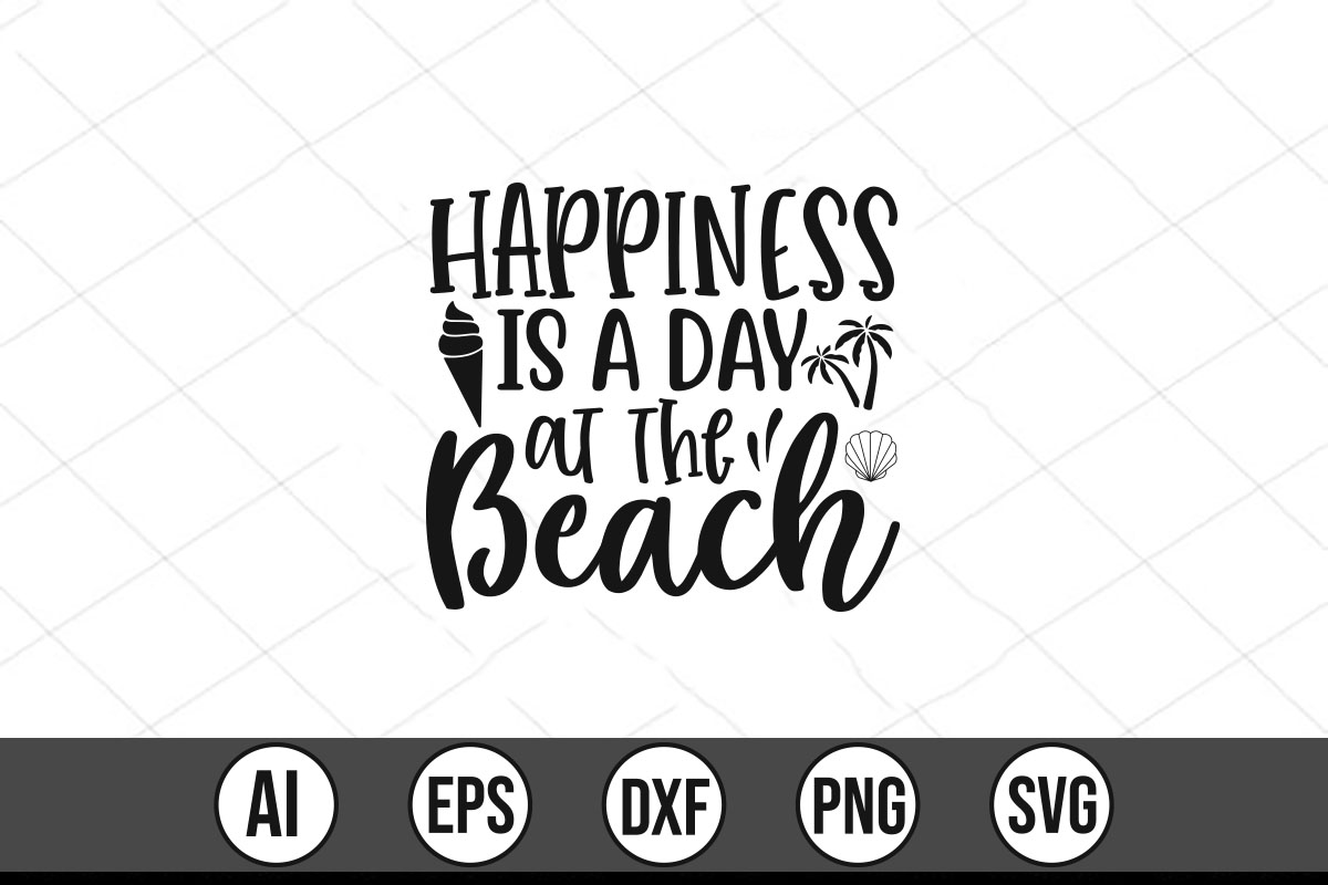 Happiness is a day at the beach svt.
