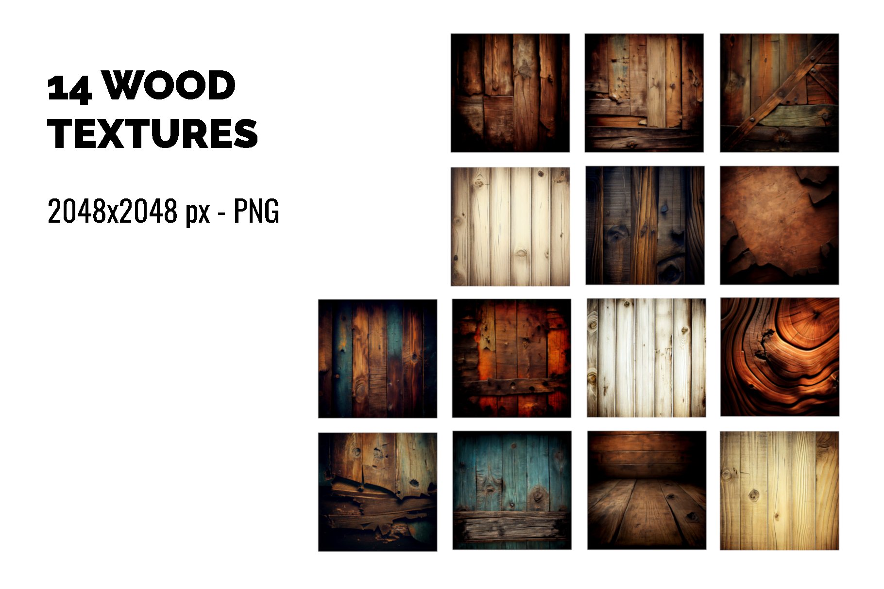 Wood Background Textures V1 preview image.