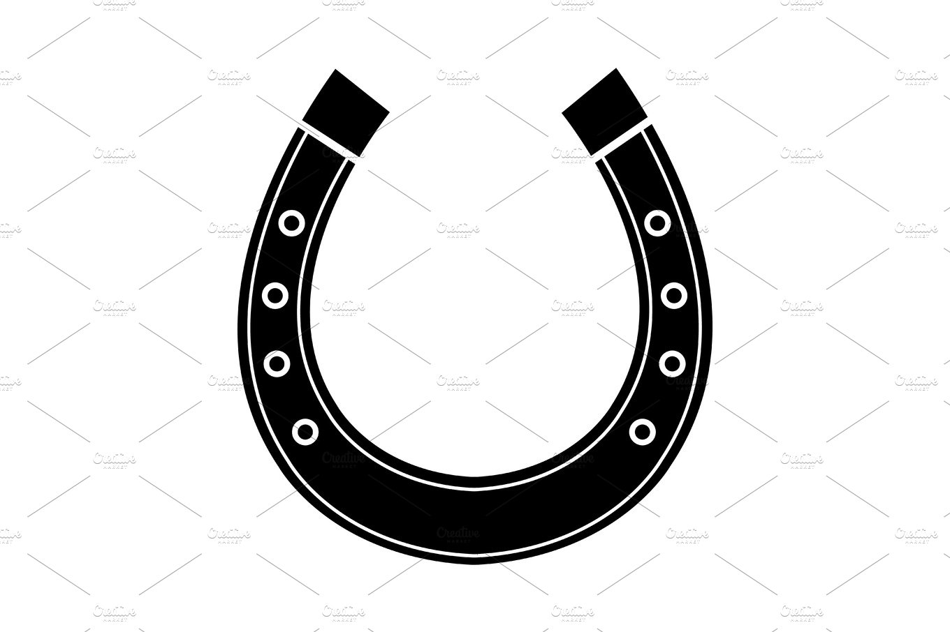 Horseshoe icon cover image.