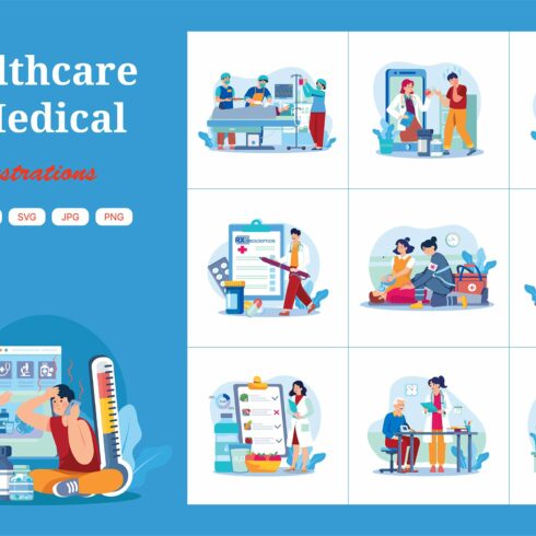 M699_Medical And Healthcare_Pack 2 cover image.