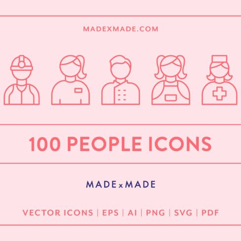 People Line Icons cover image.