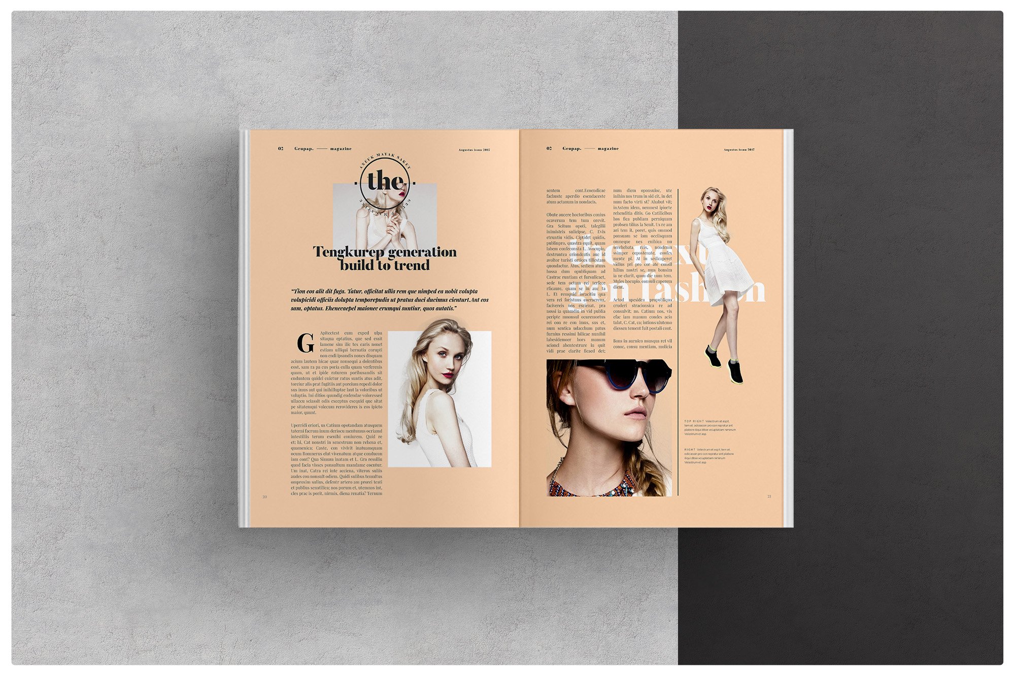 magazine design templatepsd 19