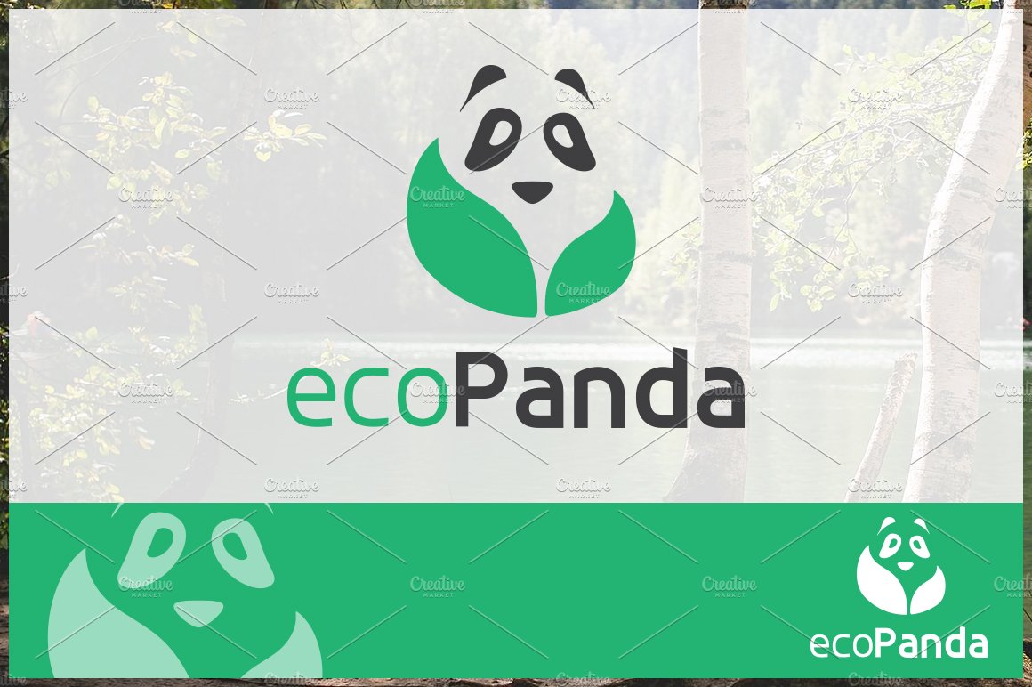 Eco Panda Logo cover image.
