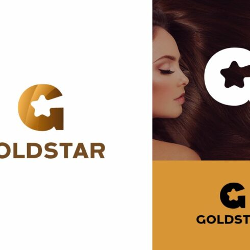 GoldStar Logo Template cover image.