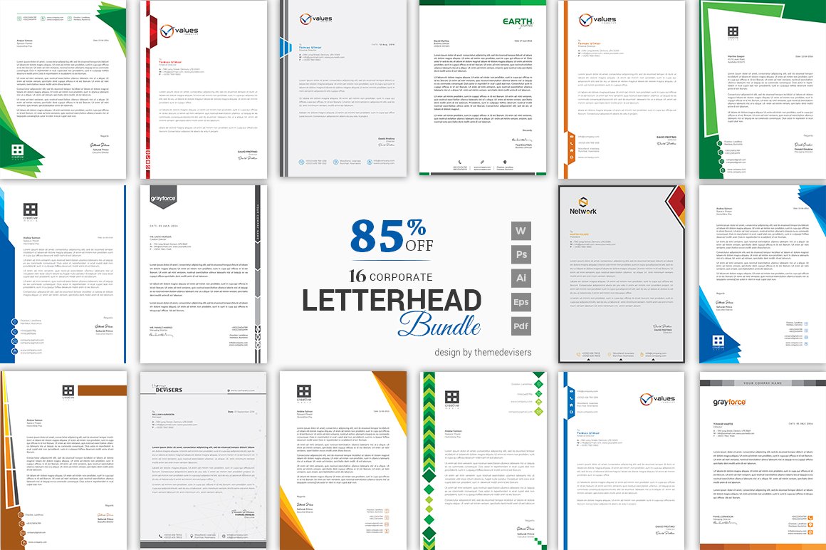 Letterhead Bundle cover image.