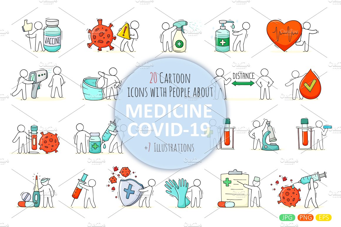 Medicine set with People cover image.