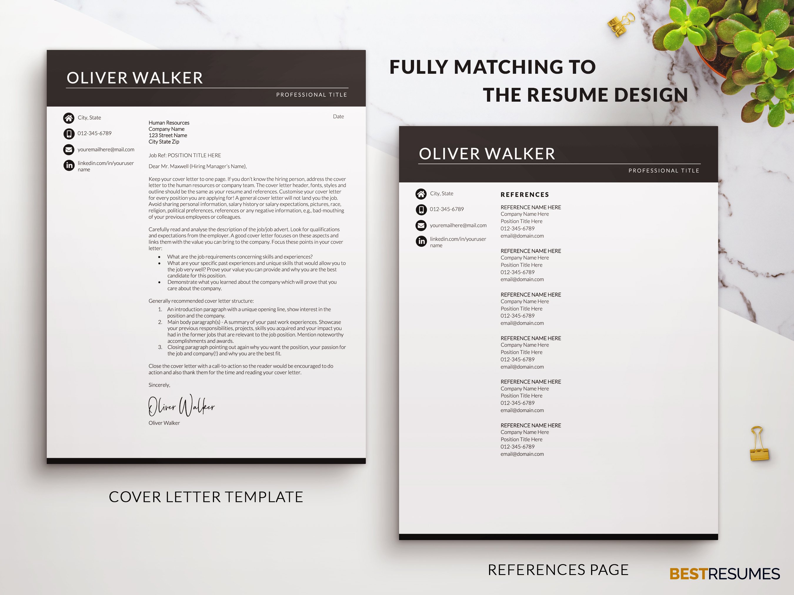 marketing manager cv resume template cover letter references walker.jpg 486