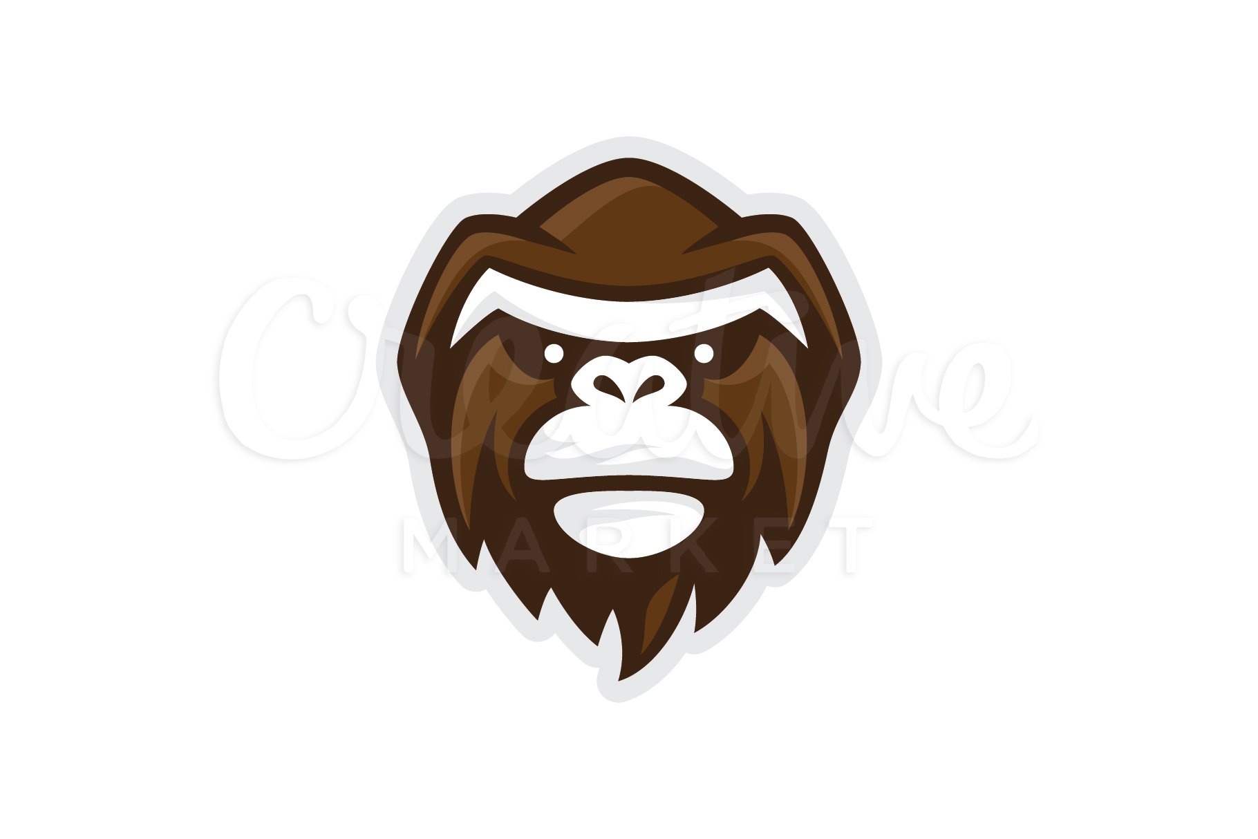 Gorilla Mascot Logo cover image.