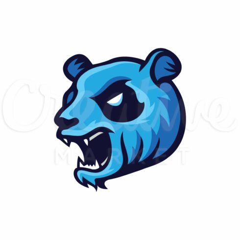 Blue Panda Mascot or Esport Logo cover image.