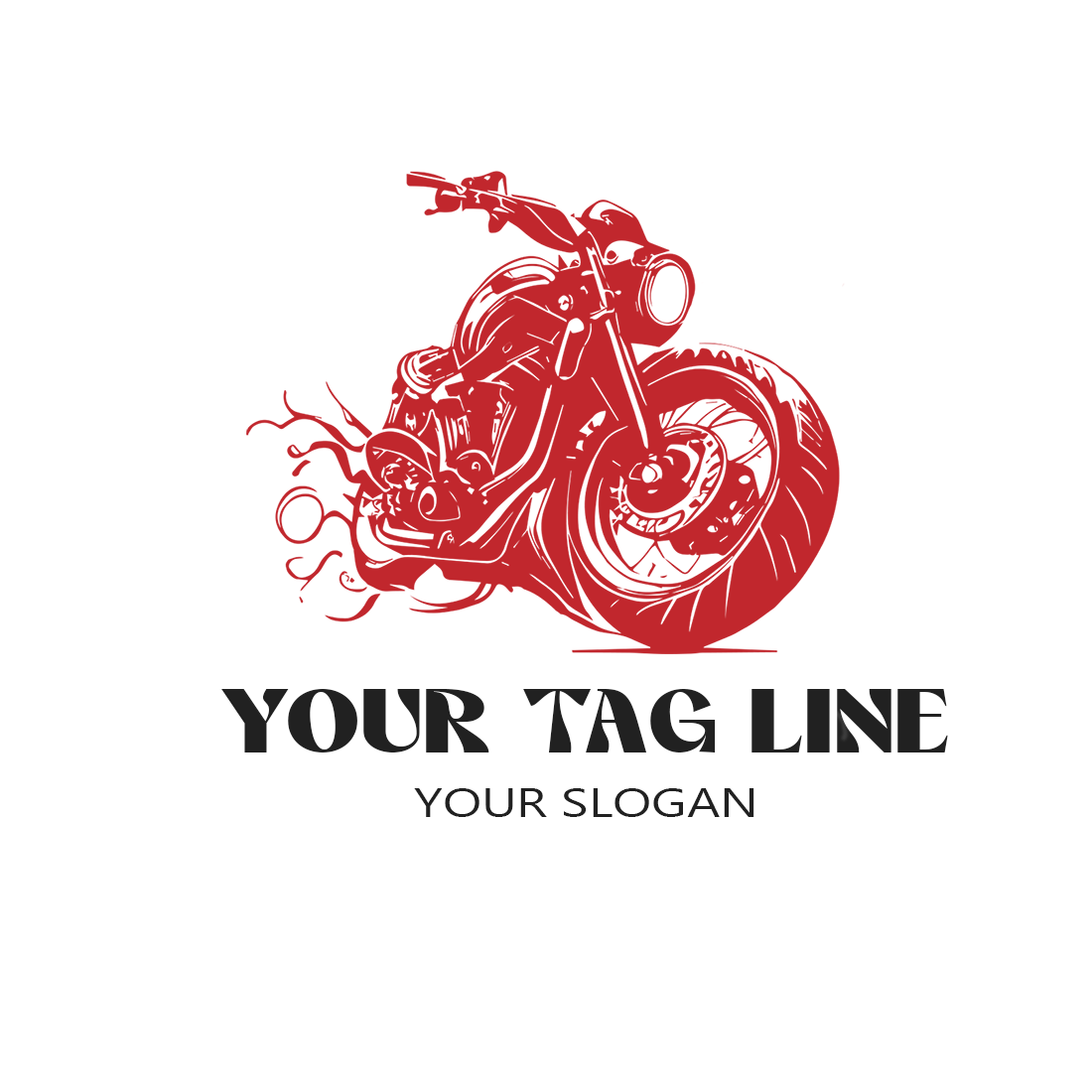 motorbike logo design