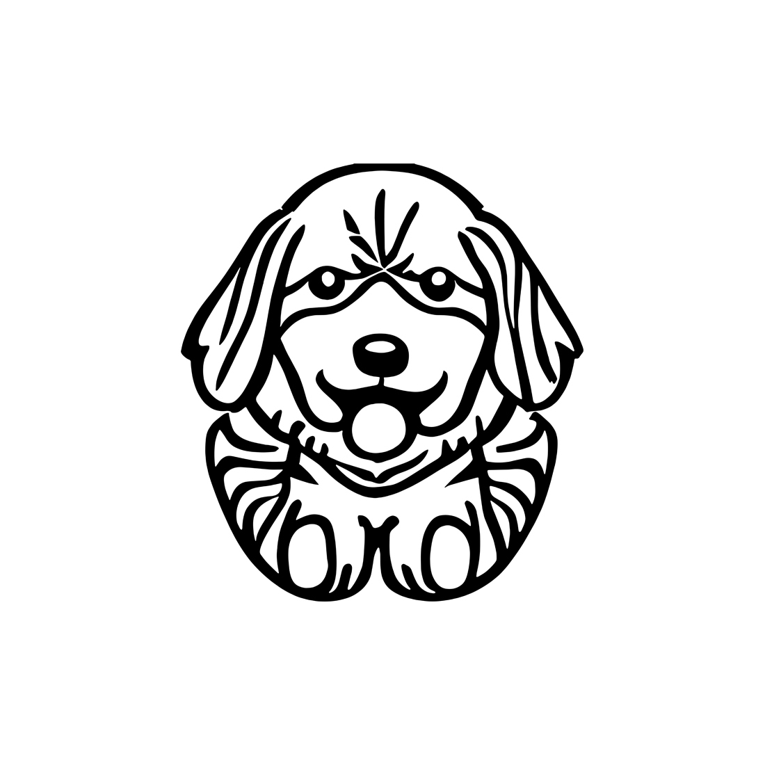 A Cute Dog logo Illustration cover image.