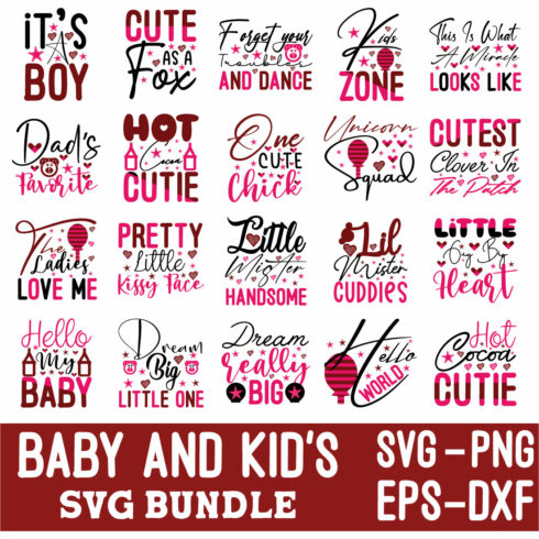 Baby Svg Bundle cover image.