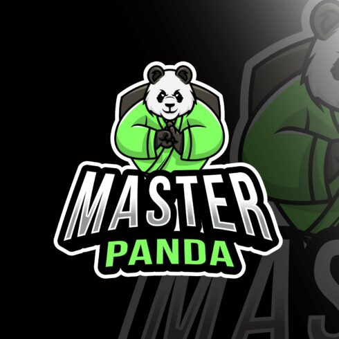 Master Panda Esport Logo Template cover image.