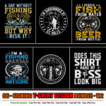 Fishing Is Better Than Working T-shirt Design - MasterBundles
