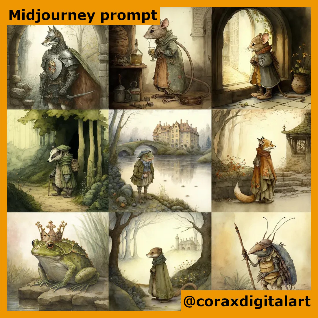 Midjourney Prompts for Coloring Books - AI Demos
