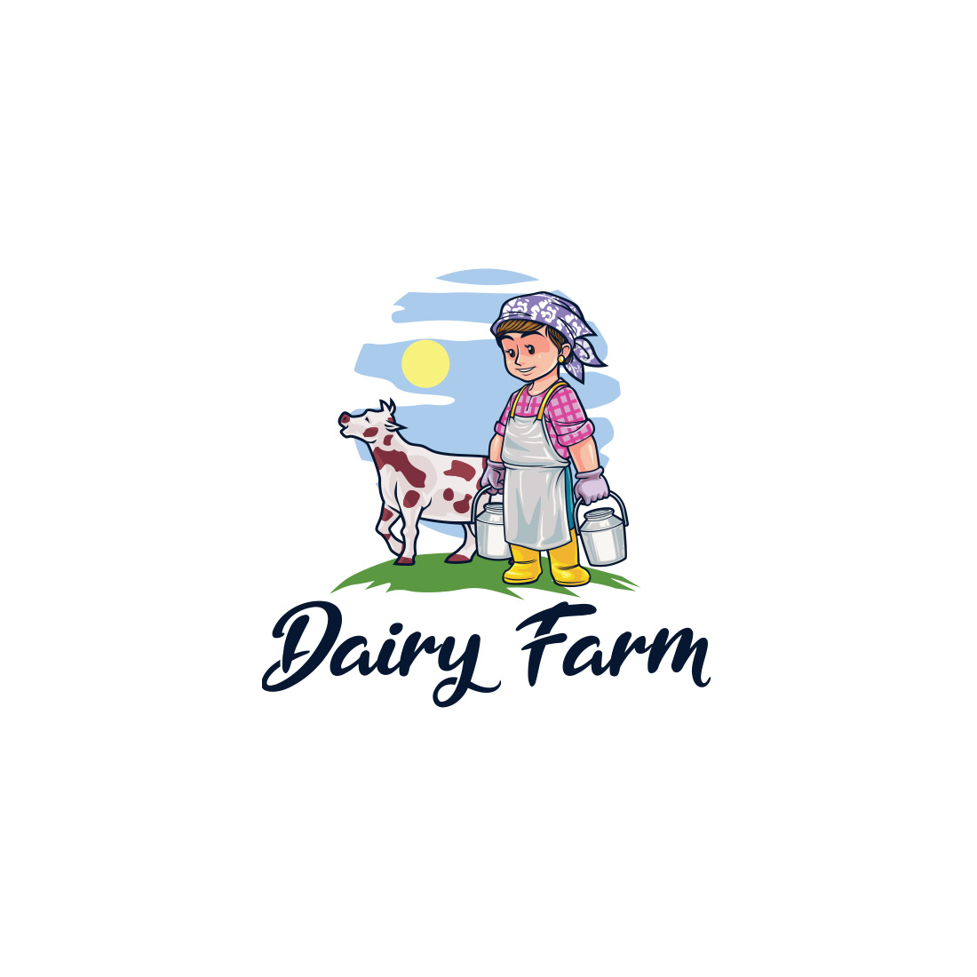 BayPey Dairy Products Logo Design on Behance