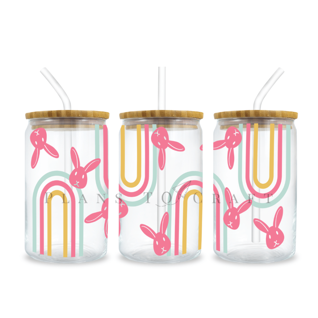 Bundle 6 Easter Libbey Glass Can Wrap SVG 16oz & 20oz - MasterBundles