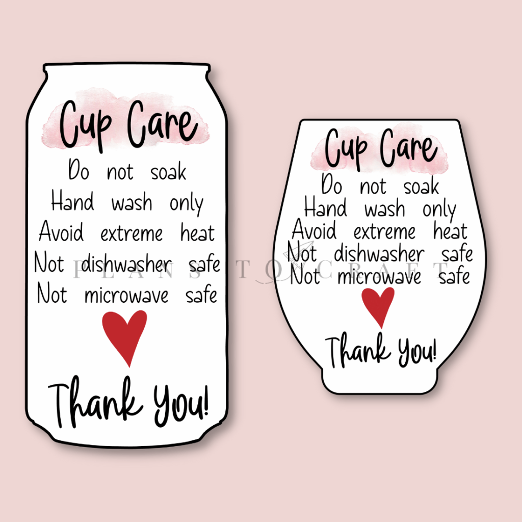 Bundle 8 Glass Care Cards Instruction - MasterBundles