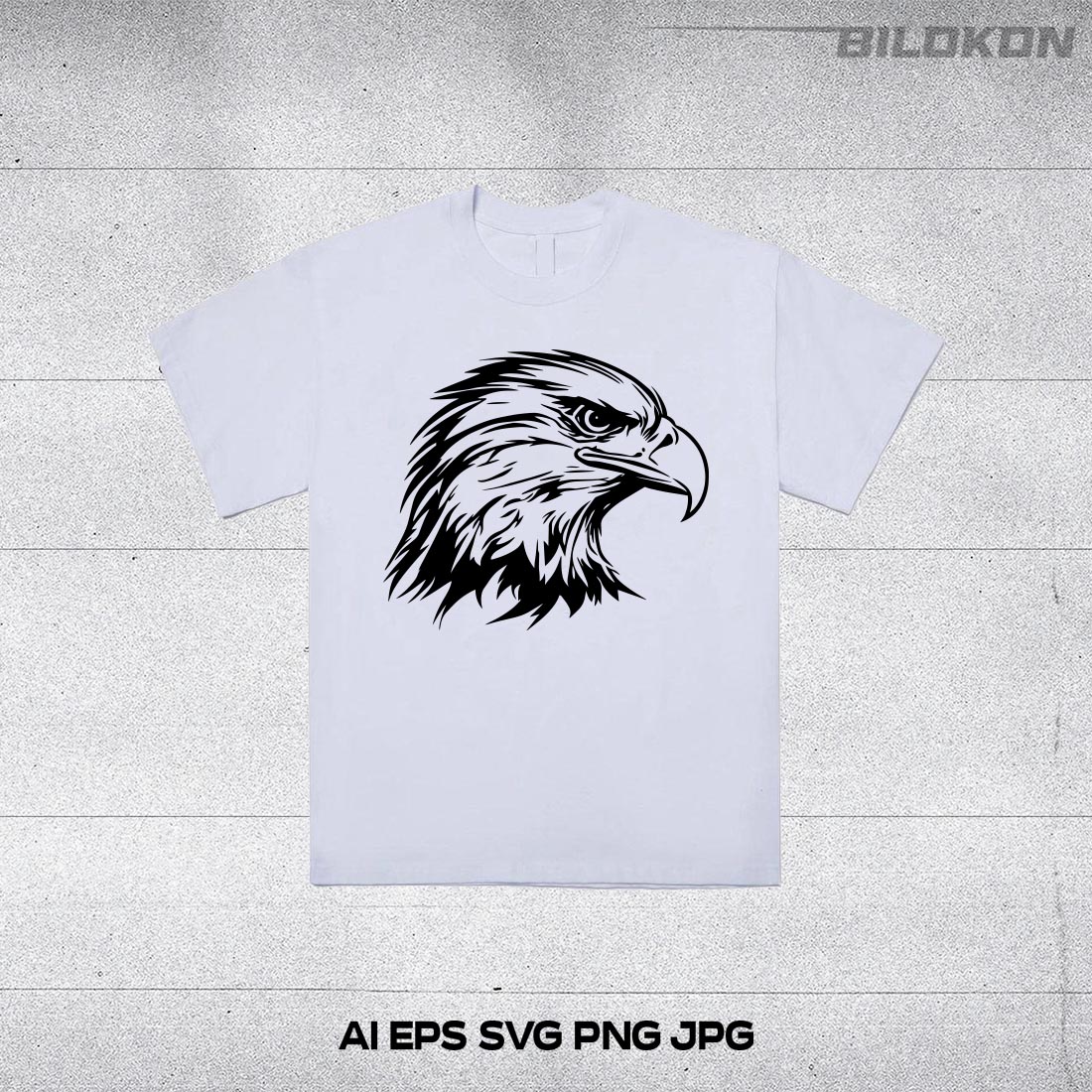 Eagle Head icon, eagle logo, American eagle, Illustration SVG Vector preview image.