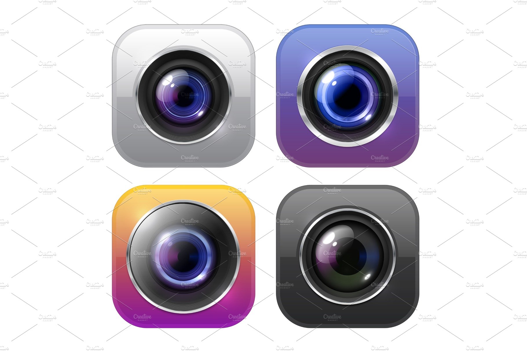 Photo and video camera icons, cover image.