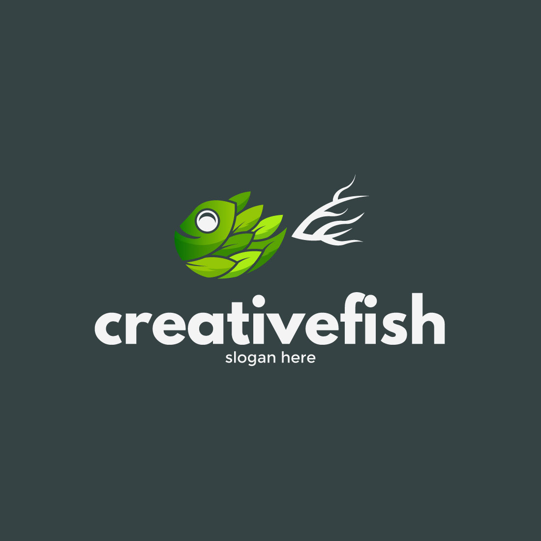 Creative Logo Design Vector PNG Images, Creative Fish Logo Design, Symbol,  Logo, Fish PNG Image For Free Download