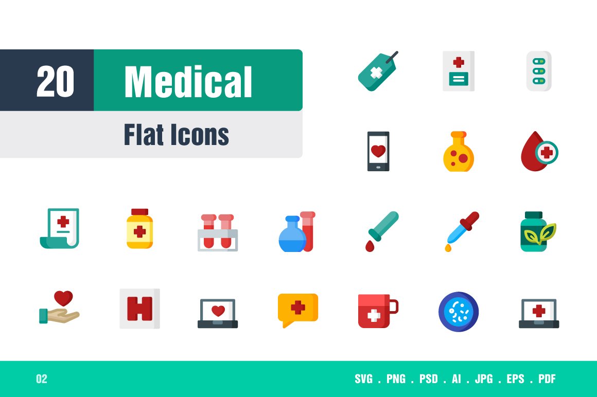 Medical Icons #2 cover image.