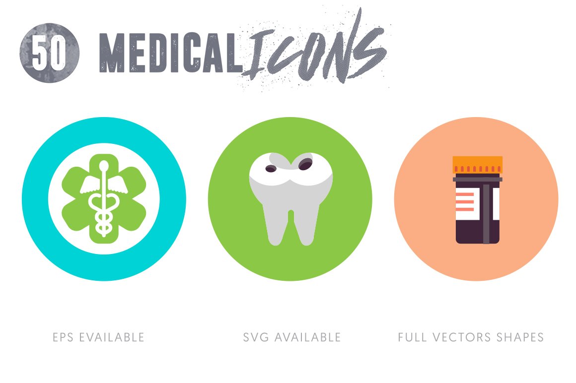 medical health flat icons 4 176