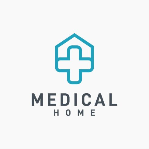 medical home logo design inspiration cover image.